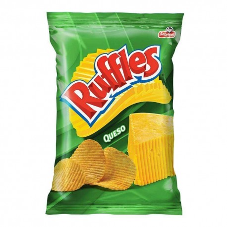 Sabritas Rufles Queso Papas 55 Gr