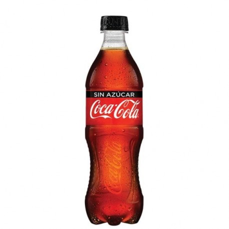 Coca Cola Sin Azucar 600 Ml