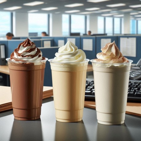 Malteada 16 Oz Chocolate, Vainilla, Mazapan