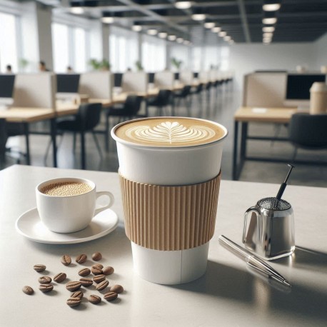 Cappuccino Med 12 Oz - Café Deli