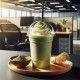 Matcha Latte Frappe 16 Oz