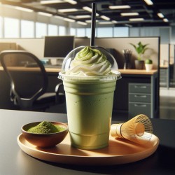 Matcha Latte Frappe 16 Oz