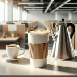 Latte (Lechero) Med 12 Oz - Café Deli