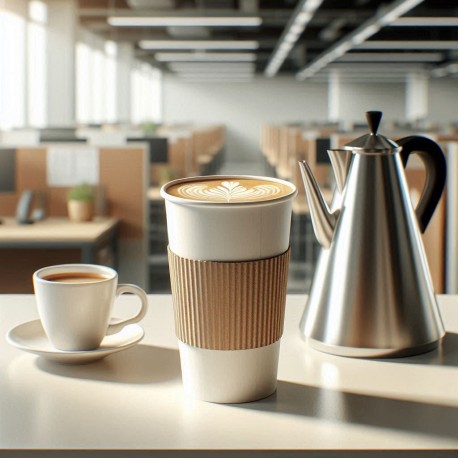 Latte (Lechero) Med 12 Oz - Café Deli