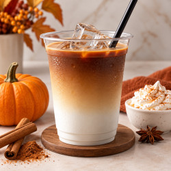 Pumpkin Spice & Coffee Ice Latte