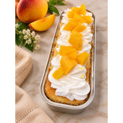 Mini Cake de Tres leches con Durazno 1 pza