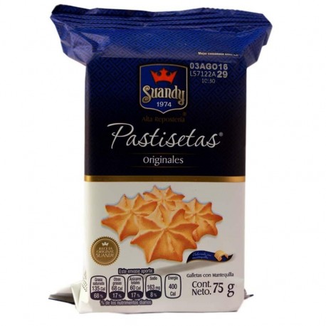 Marinela Pastisetas Suandy 75 gr